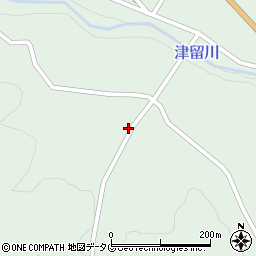 熊本県下益城郡美里町坂貫727周辺の地図