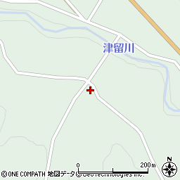 熊本県下益城郡美里町坂貫717周辺の地図