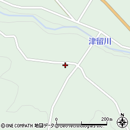 熊本県下益城郡美里町坂貫724周辺の地図