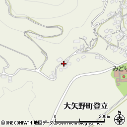 熊本県上天草市大矢野町登立4374-1周辺の地図