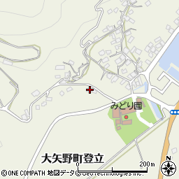 熊本県上天草市大矢野町登立4424周辺の地図