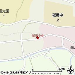 熊本県下益城郡美里町原町194周辺の地図