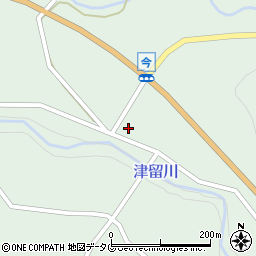 熊本県下益城郡美里町今周辺の地図