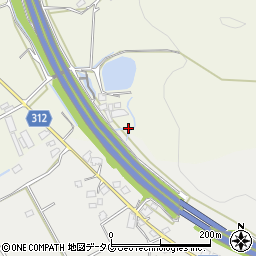 熊本県宇城市松橋町竹崎544周辺の地図