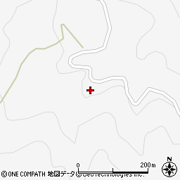 熊本県下益城郡美里町洞岳2778周辺の地図