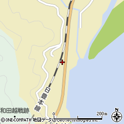 宮崎県延岡市大峡町7350-1周辺の地図