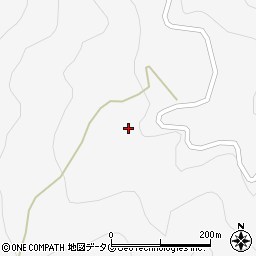 熊本県下益城郡美里町洞岳2582周辺の地図