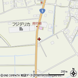 熊本県宇城市松橋町竹崎1876周辺の地図