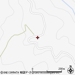 熊本県下益城郡美里町洞岳2749周辺の地図