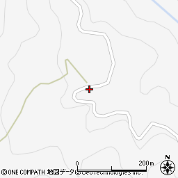 熊本県下益城郡美里町洞岳2748周辺の地図
