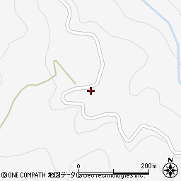熊本県下益城郡美里町洞岳2750周辺の地図
