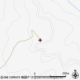 熊本県下益城郡美里町洞岳2747周辺の地図
