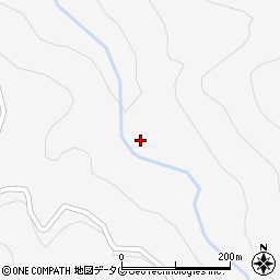 熊本県下益城郡美里町洞岳2877周辺の地図