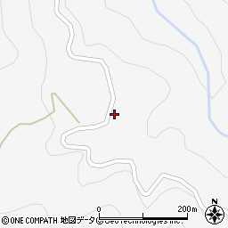 熊本県下益城郡美里町洞岳2735周辺の地図