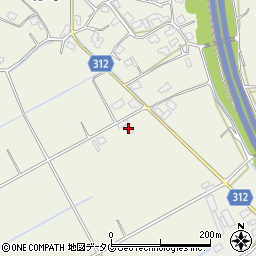 熊本県宇城市松橋町竹崎1578周辺の地図