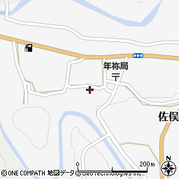 熊本県下益城郡美里町佐俣318周辺の地図