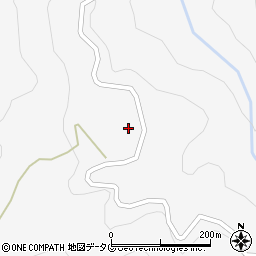 熊本県下益城郡美里町洞岳2740周辺の地図