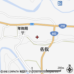 熊本県下益城郡美里町佐俣338周辺の地図