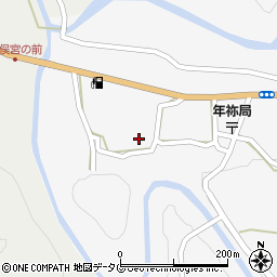 熊本県下益城郡美里町佐俣219周辺の地図