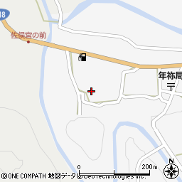 熊本県下益城郡美里町佐俣227周辺の地図