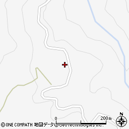 熊本県下益城郡美里町洞岳2738周辺の地図