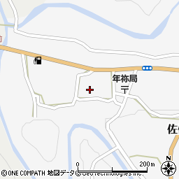 熊本県下益城郡美里町佐俣215周辺の地図