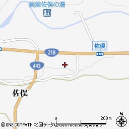 熊本県下益城郡美里町佐俣415周辺の地図
