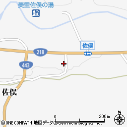 熊本県下益城郡美里町佐俣436周辺の地図