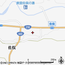 熊本県下益城郡美里町佐俣416周辺の地図