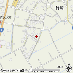 熊本県宇城市松橋町竹崎1822周辺の地図