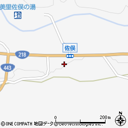 熊本県下益城郡美里町佐俣1155周辺の地図