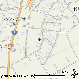 熊本県宇城市松橋町竹崎1865-1周辺の地図