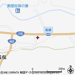熊本県下益城郡美里町佐俣1144周辺の地図