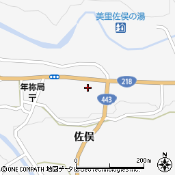 熊本県下益城郡美里町佐俣389周辺の地図