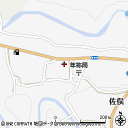 熊本県下益城郡美里町佐俣208周辺の地図