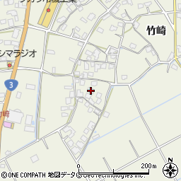 熊本県宇城市松橋町竹崎1818周辺の地図