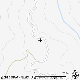熊本県下益城郡美里町洞岳2630周辺の地図