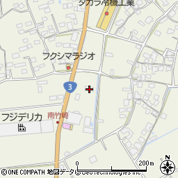熊本県宇城市松橋町竹崎1894周辺の地図