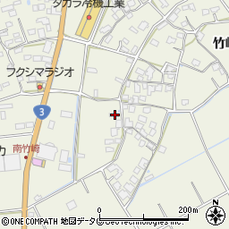 熊本県宇城市松橋町竹崎1856周辺の地図