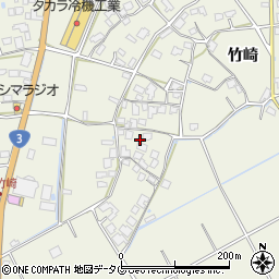 熊本県宇城市松橋町竹崎1816周辺の地図