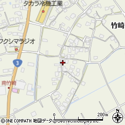 熊本県宇城市松橋町竹崎1854周辺の地図