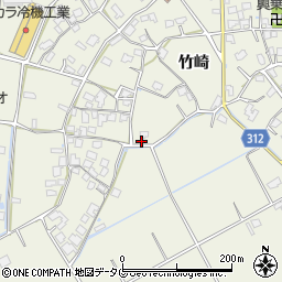 熊本県宇城市松橋町竹崎1469周辺の地図