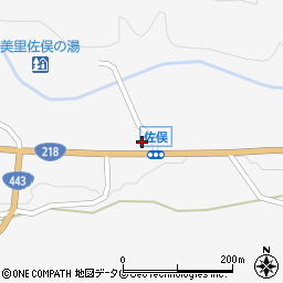 熊本県下益城郡美里町佐俣1135周辺の地図