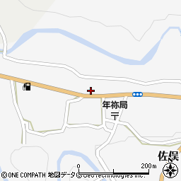 熊本県下益城郡美里町佐俣72周辺の地図