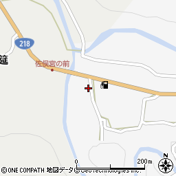 熊本県下益城郡美里町佐俣131周辺の地図