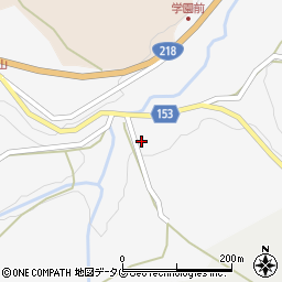熊本県下益城郡美里町清水390周辺の地図