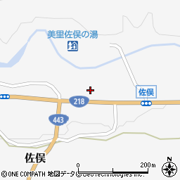 株式会社ニシスイ　元湯佐俣の湯周辺の地図