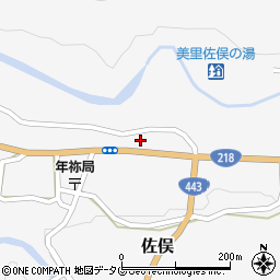 熊本県下益城郡美里町佐俣周辺の地図