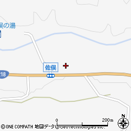 熊本県下益城郡美里町佐俣1047周辺の地図