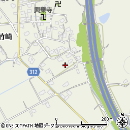 熊本県宇城市松橋町竹崎643周辺の地図